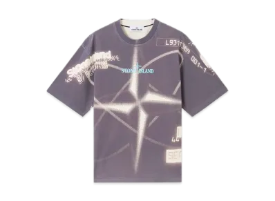 Stone Island 2100016 Combed Organic Cotton Jersey "Black"