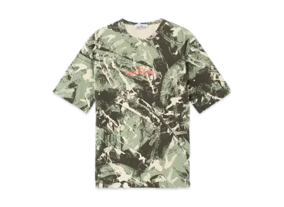 Stone Island 2100040 Combed Organic Cotton Jersey "Military Green"