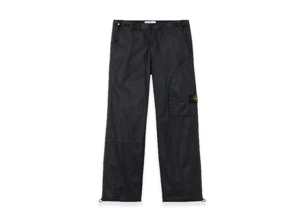 Stone Island 3100010 Organic Look Nylon Panama-TC "Black"