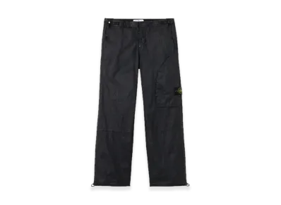 Stone Island 3100010 Organic Look Nylon Panama-TC "Black"