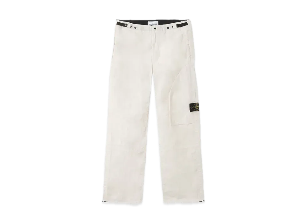 Stone Island 3100010 Organic Look Nylon Panama-TC "Ivory"