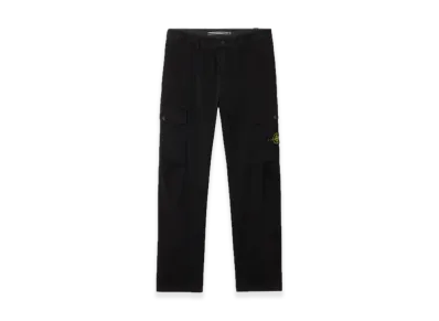 Stone Island 3100339 Organic Stretch Cotton Satin "Black"