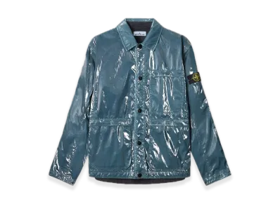 Stone Island 4100065 Mussola Prismatica Pietra "Navy Blue"