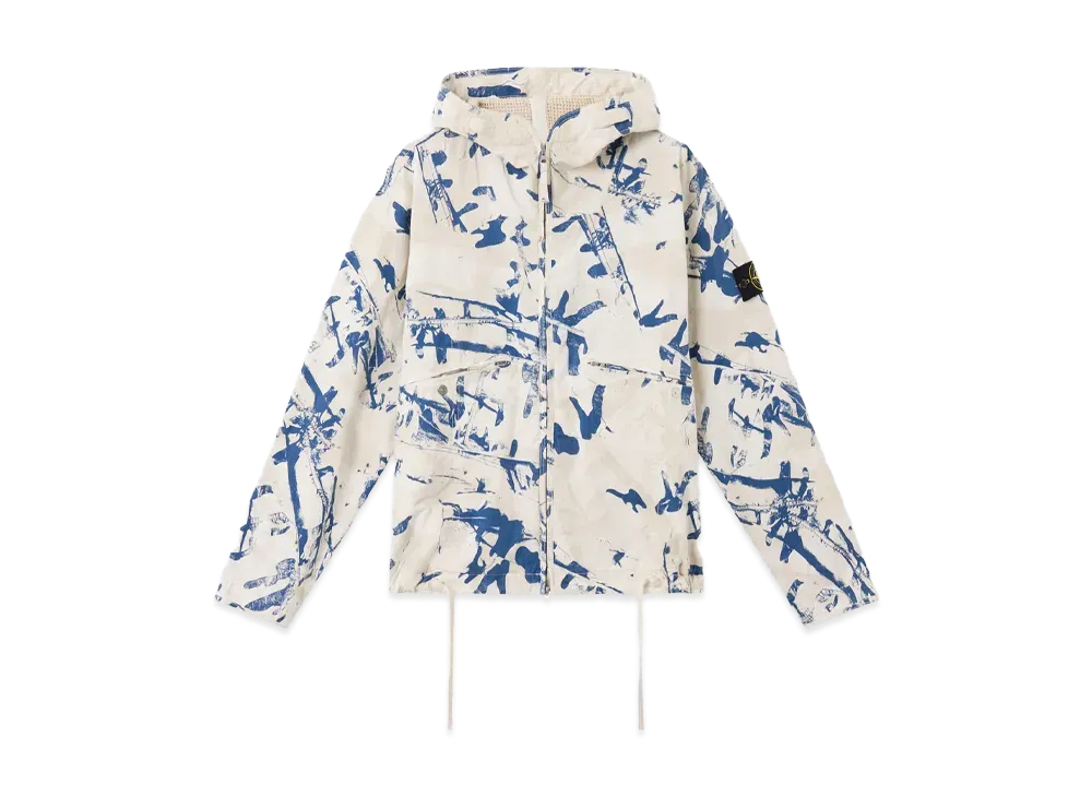 Stone Island 4100069 Scan Camo On Stretch Ripstop-OVD "Desert Brown"