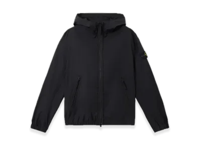 Stone Island 4100079 Supima Cotton Canvas Non-Aqueous Dyeing Technology "Black"