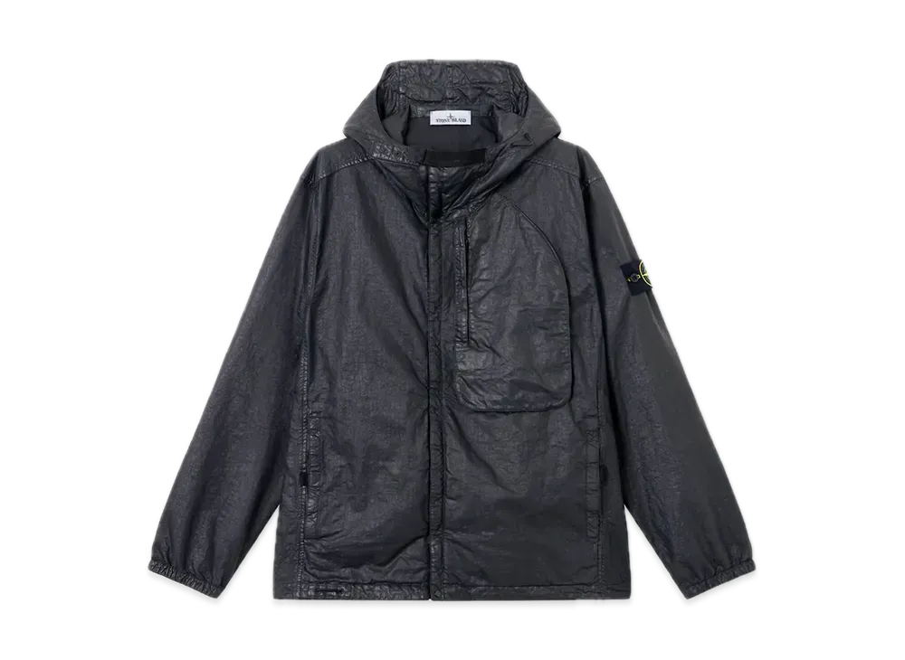 Stone Island 4100096 Organic Look Nylon Panama-TC "Black"