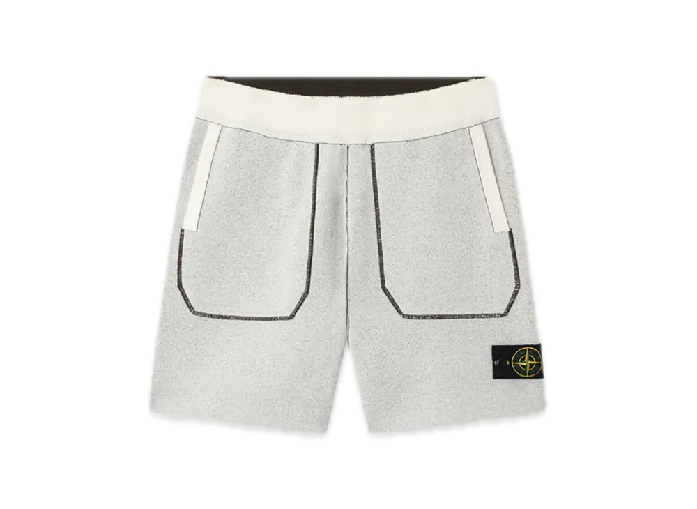 Stone Island 5200003 Double Face In Cotton And Nylon "Ivory"