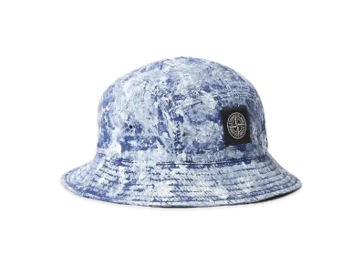 Stone Island 9100013 White Pigment On Tela Paracadute Stretch-TC "Marine Blue"