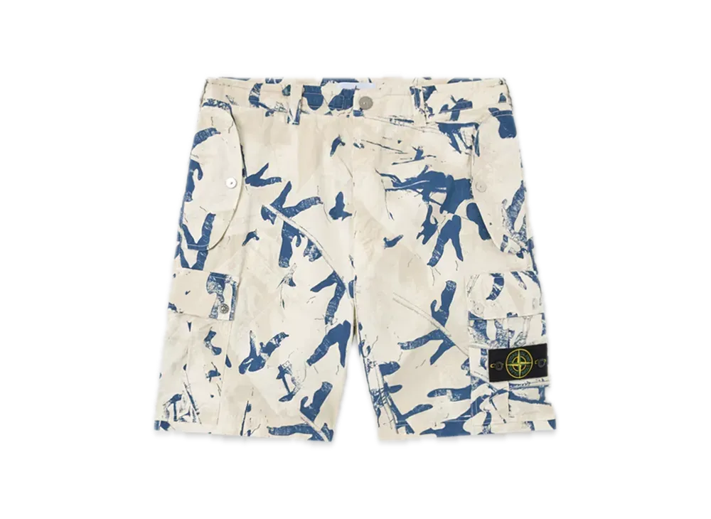 Stone Island L100004 Scan Camo On Stretch Ripstop-OVD "Desert Brown"