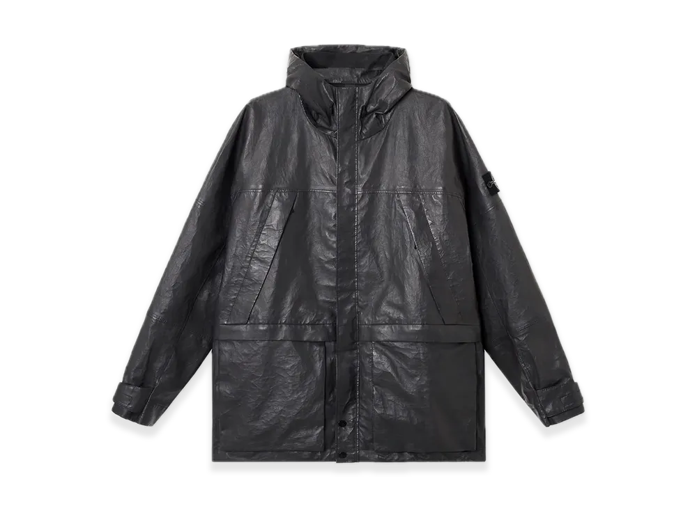 Stone Island 0100002 Light Leather Organza "Charcoal Gray"