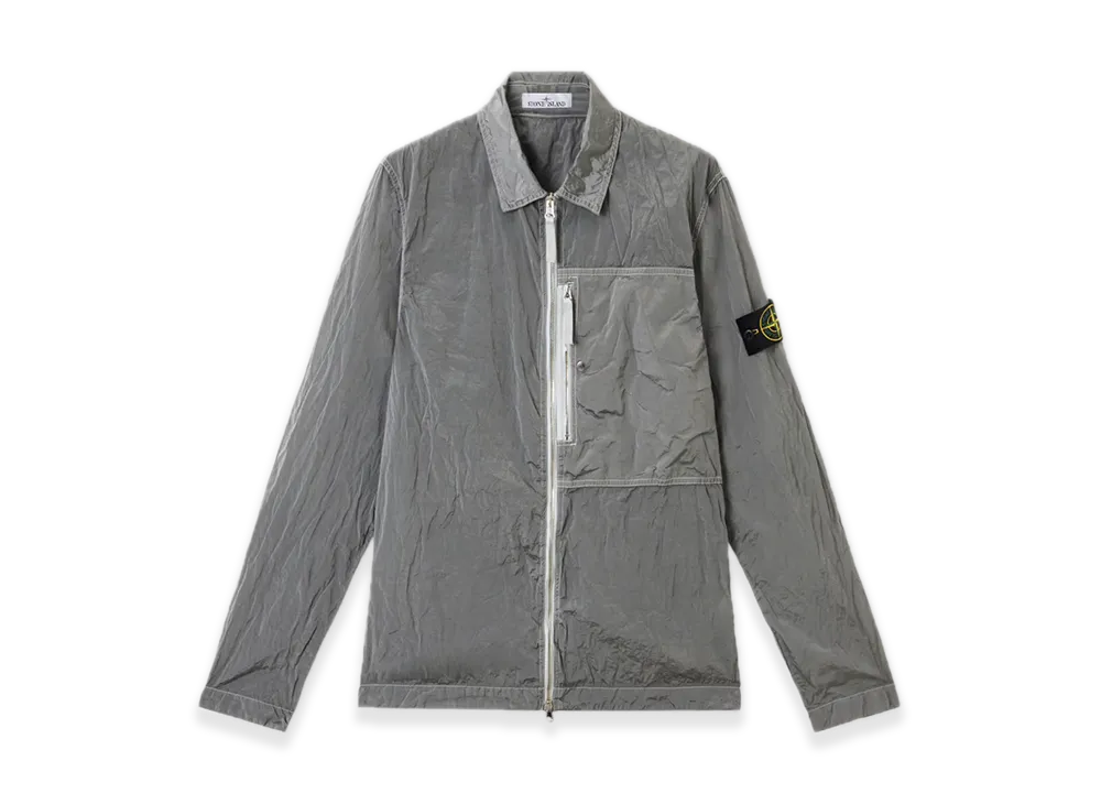 Stone Island 1200005 Nylon Metal IN EcoNYl "Pearl Grey"