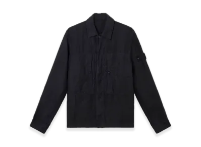 Stone Island 1200010 Diagonal Linen Stone Island Ghost "Navy Blue"