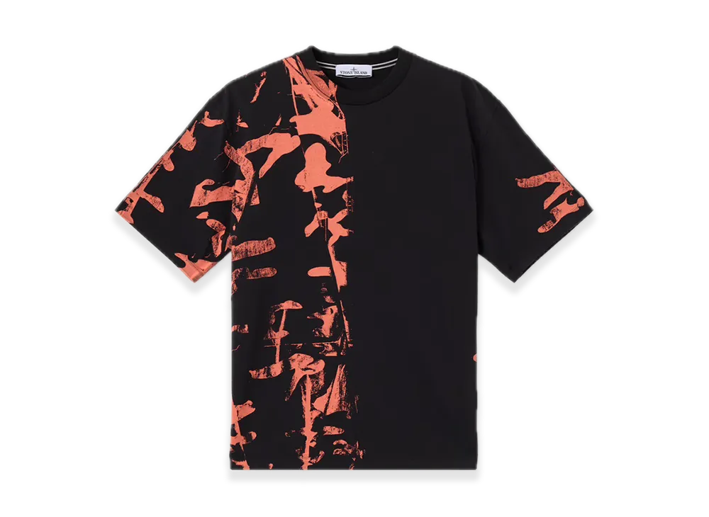 Stone Island 2100036 Combed Organic Cotton Jersey "Black"