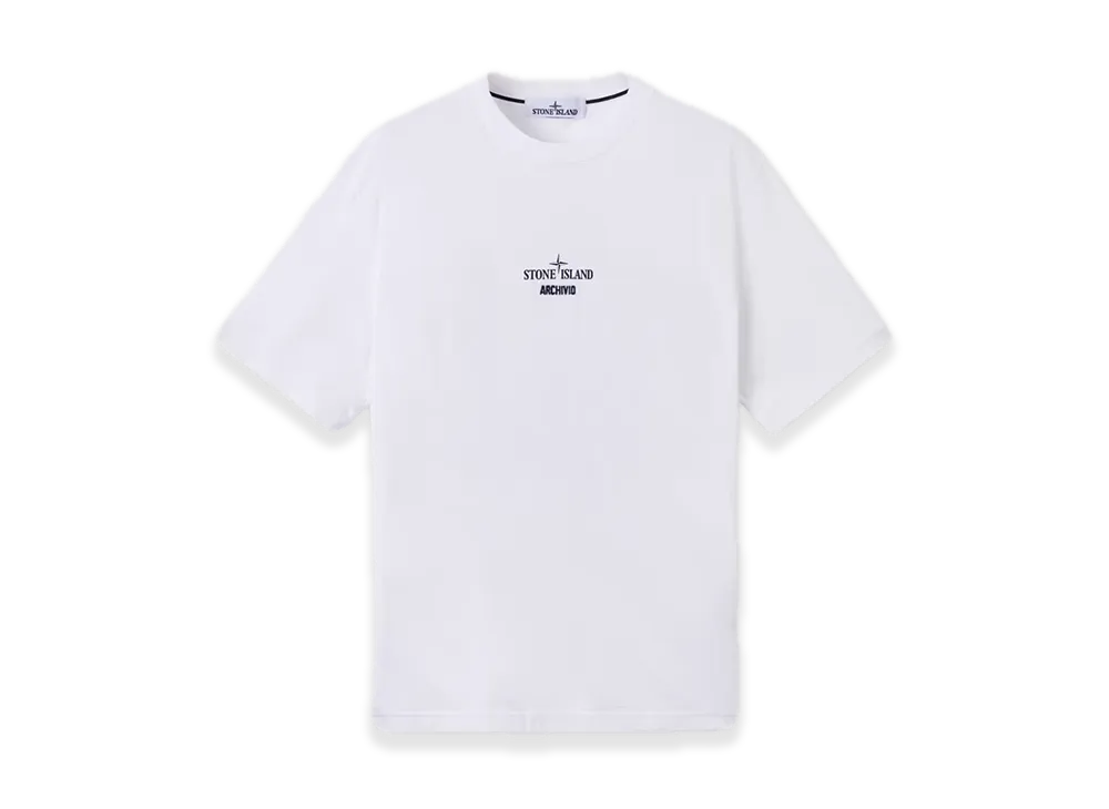 Stone Island 2100037 Organic Cotton Jersey "White"