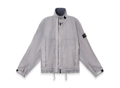 Stone Island 4100039 Raw Linen Plated-OVD "Avio Blue"