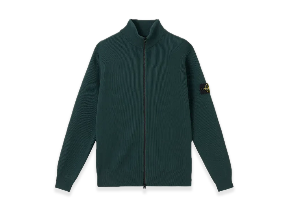Stone Island 5100026 Ribbed Soft Organic Cotton "Bottle Green"