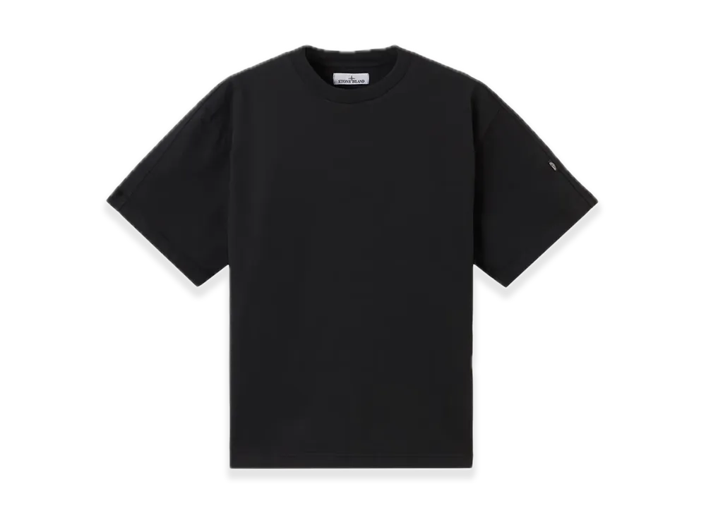 Stone Island 6100019 Heavy Cotton Jersey "Black"