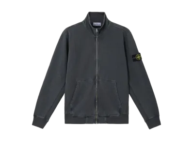 Stone Island 6100022 Malfile Fleece 'OLD' Effect "Charcoal Gray"