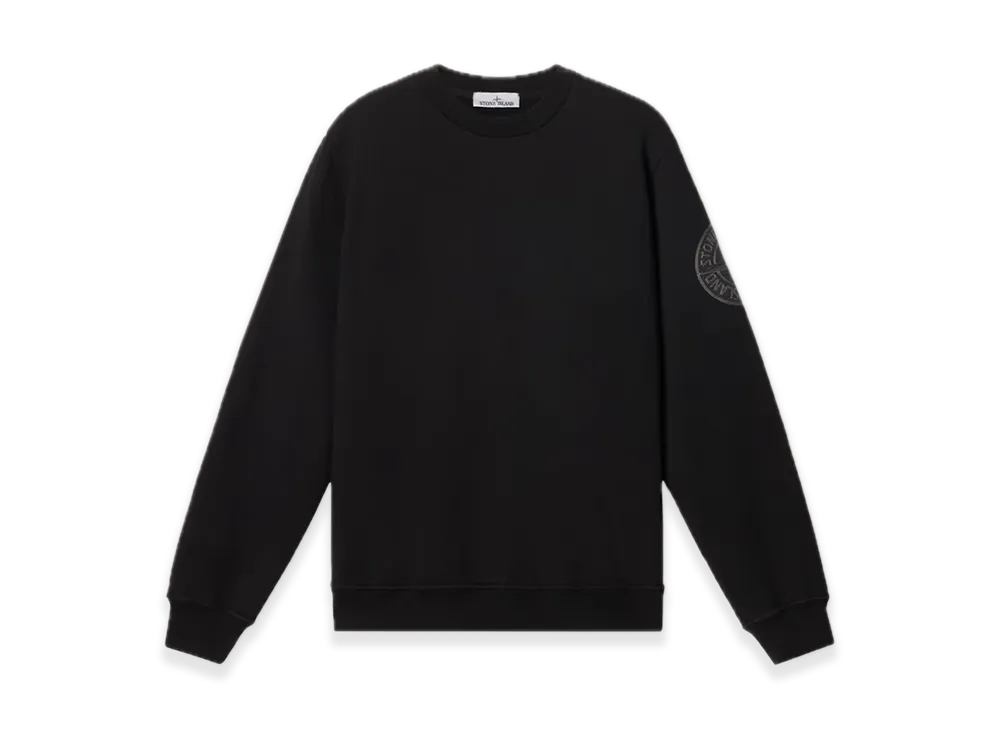 Stone Island 6100026 Cotton Fleece "Black"