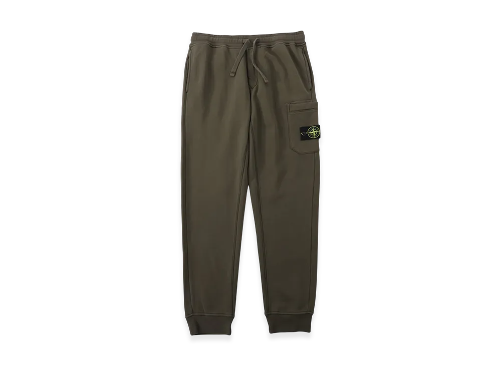 Stone Island Sweatpants 6200011 Organic Cotton Fleece "Militarygreen"