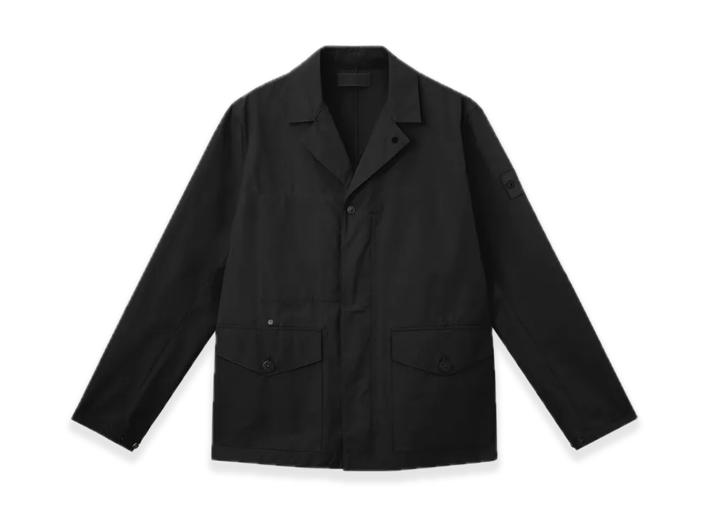 Stone Island Ghost A100002 Weatherproof Cotton Canvas "Black"