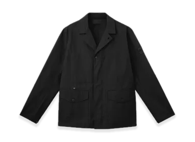 Stone Island Ghost A100002 Weatherproof Cotton Canvas "Black"