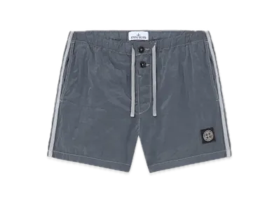 Stone Island B100006 Nylon Metal In Econyl "Avio Blue"