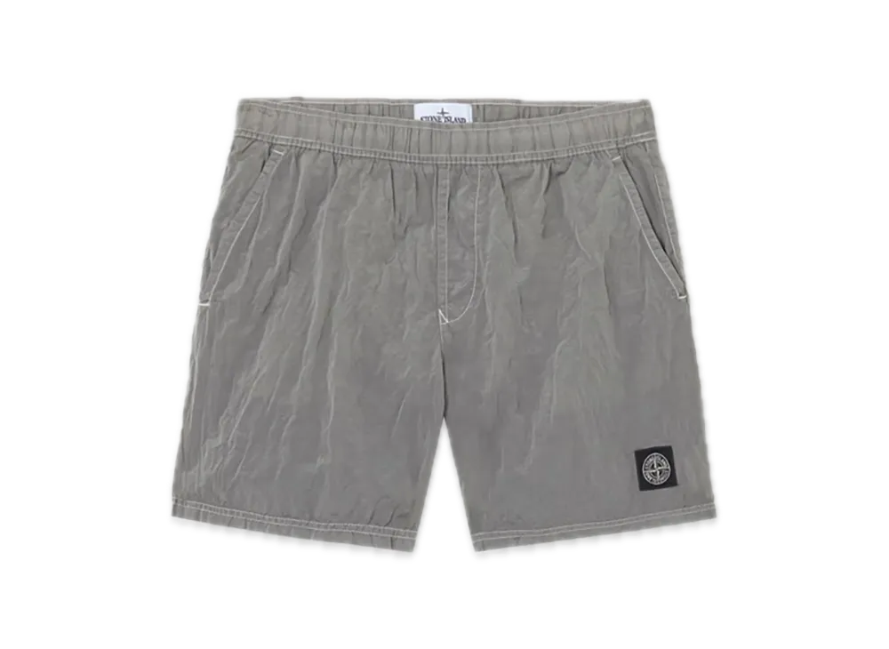 Stone Island B100009 Nylon Metal In Econyl "Pearl Grey"