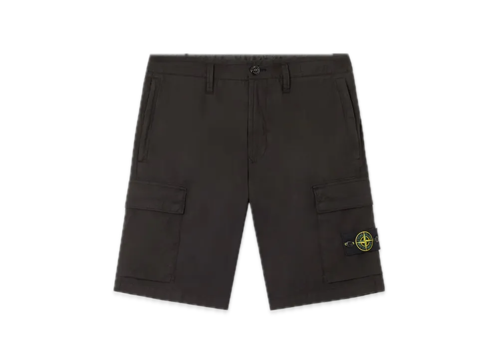 Stone Island L100L08 StreTCh Cotton Tela 'Paracadute' "Black"