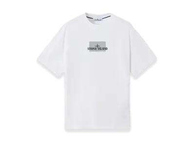Stone Island 2100016 Combed Organic Cotton Jersey "White"