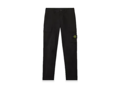 Stone Island 3100304 Supima Cotton Twill Stretch-TC "Black"
