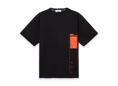 Stone Island 21002RC 24/2 Organic Cotton Jersey "Black"