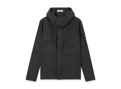 Stone Island Q100012 Canvas Weave Cotton Organic Cotton "Lead Gray"