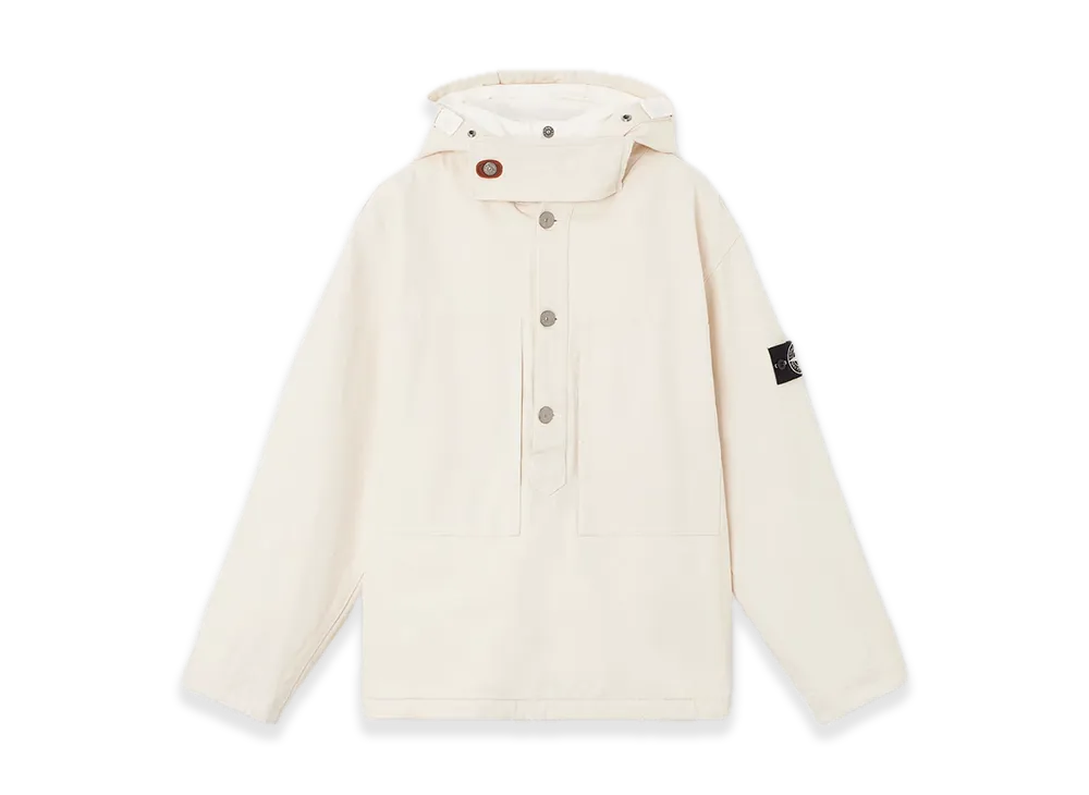 Stone Island Raw Beauty Q100001 Natural Cotton Gabardine "Ivory"