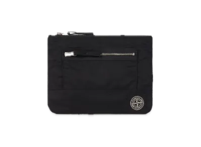 Stone Island 9500004 Coated Nylon Metal In Econyl "Black"