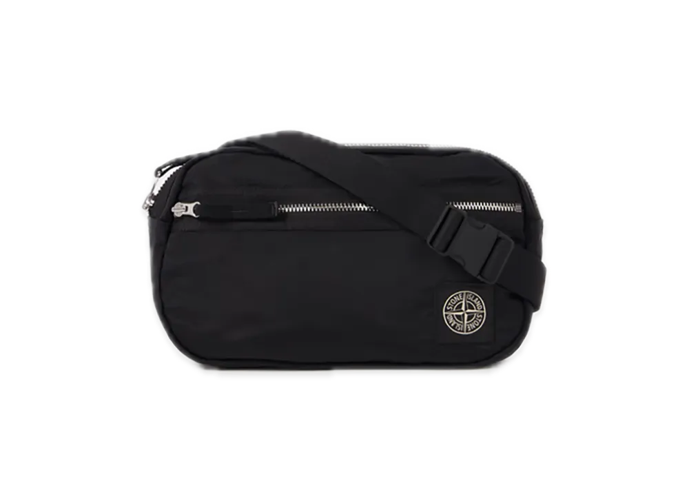 Stone Island 9200016 Coated Nylon Metal In Econyl "Black"