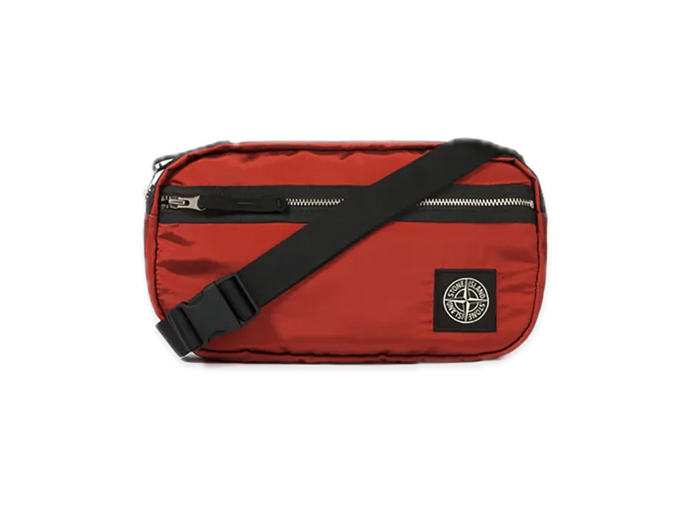 Stone Island 9200016 Coated Nylon Metal In Econyl "Scarlet"