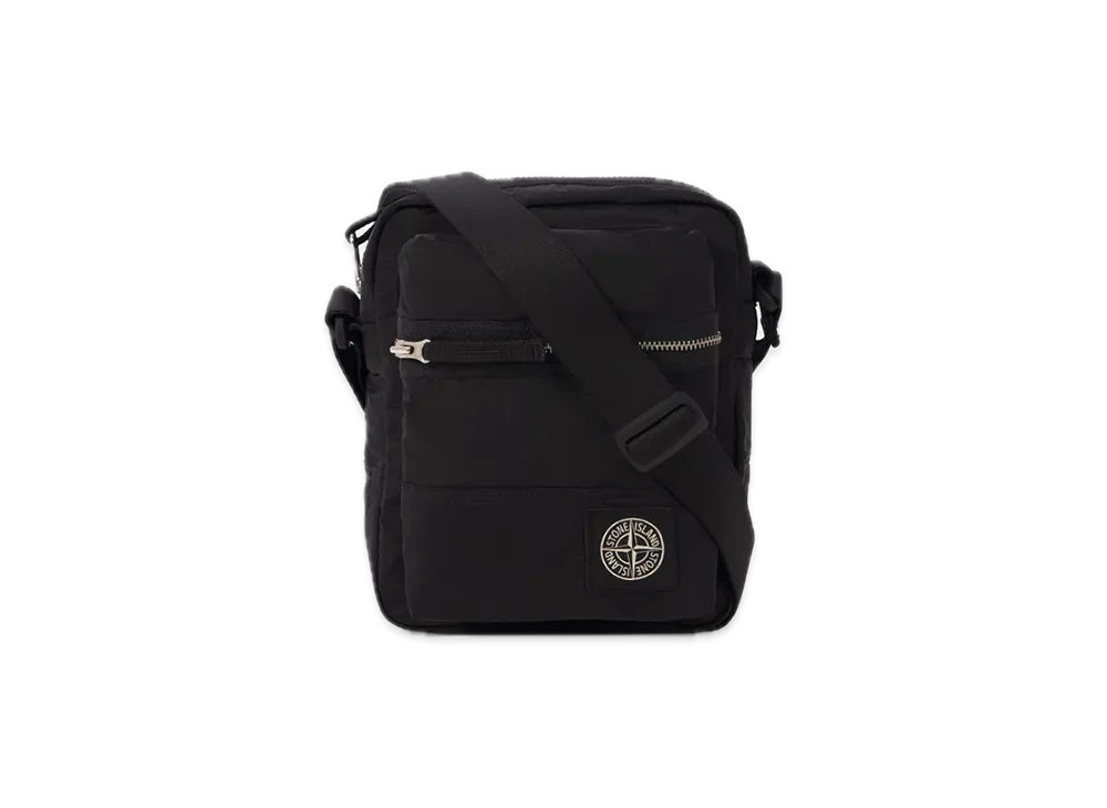 Stone Island 9200015 Coated Nylon Metal In Econyl "Black"