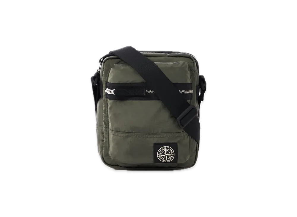 Stone Island 9200015 Coated Nylon Metal In Econyl "Musk Green"