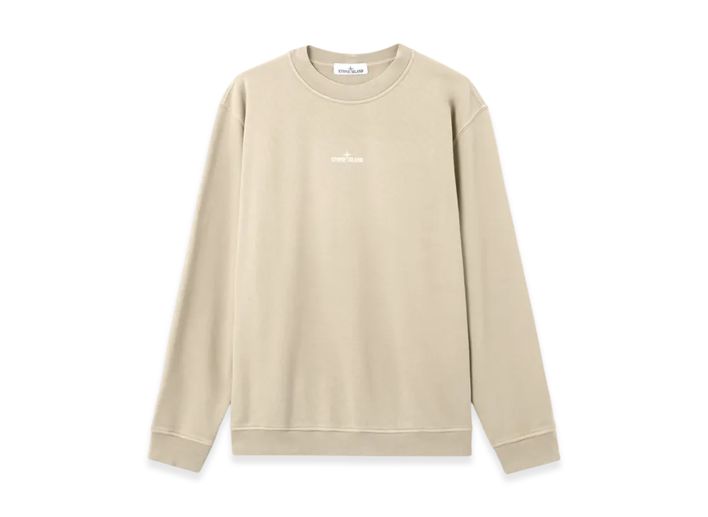 Stone Island 6100018 Cotton Fleece "Desert Brown"