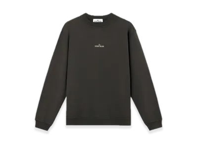 Stone Island 6100018 Cotton Fleece "Lead Gray"