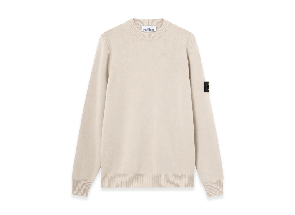 Stone Island 5100072 Lambswool "Desert Brown"