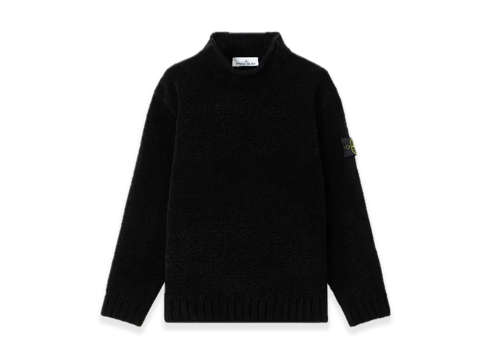 Stone Island 5100019 Cotton Chenille "Black"