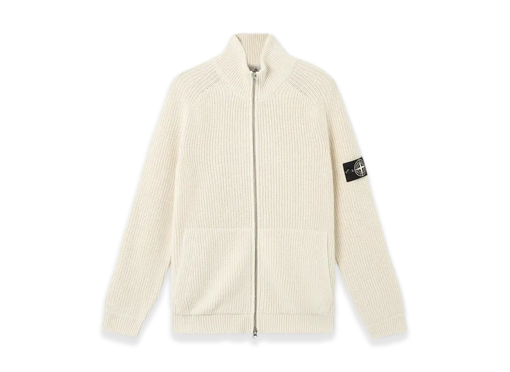 Stone Island Raw Beauty 5100013 Fisherman's Rib Cotton "Ivory"