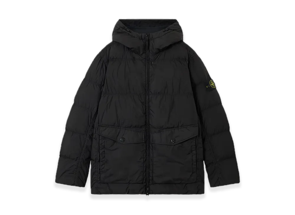 Stone Island 4100011 Crinkle Reps NY Recycled Nylon "Black"