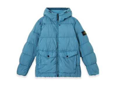 Stone Island 4100011 Crinkle Reps NY Recycled Nylon "Steel Blue"