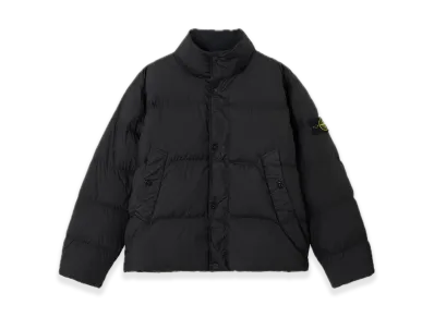Stone Island 4100010 Crinkle Reps Ny Recycled Nylon "Black"