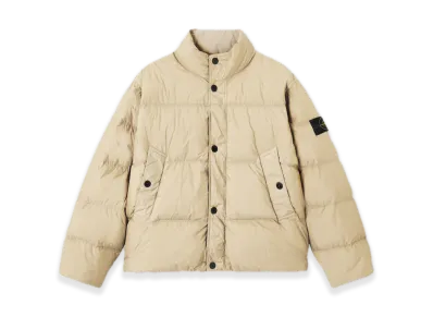 Stone Island 4100010 Crinkle Reps Ny Recycled Nylon "Desert Brown"