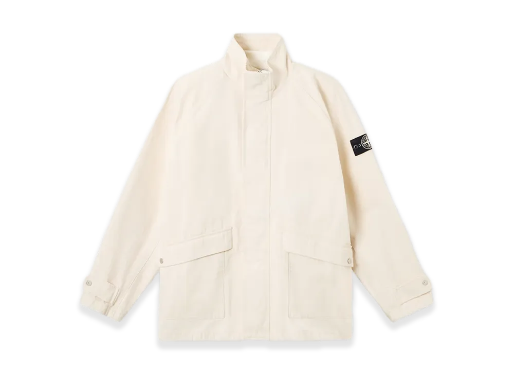 Stone Island Raw Beauty 4100002 Natural Cotton Gabardine "Ivory"