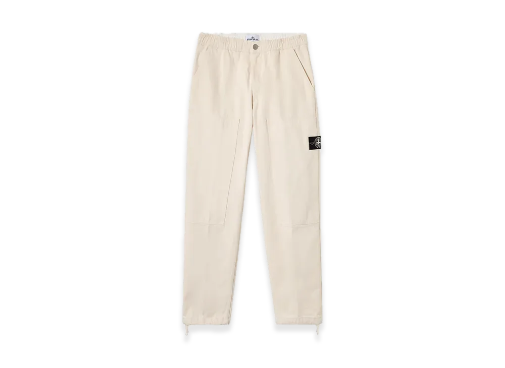 Stone Island Raw Beauty 3100001 Natural Cotton Gabardine "Ivory"